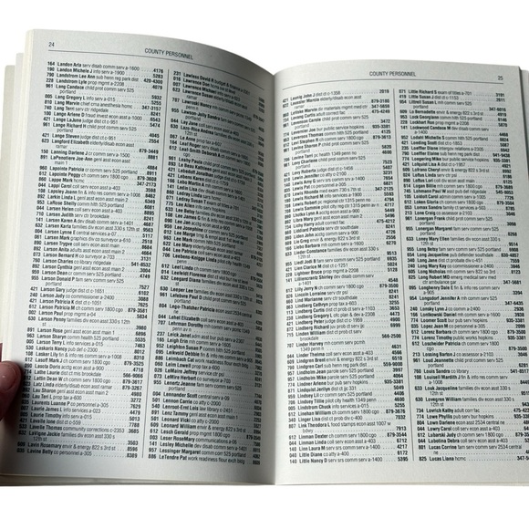 1990 Telephone Book Hennepin County & City of Minneapolis - Picture 3 of 5